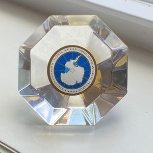 Acrylic Paperweight, National Sciences Foundation, US Antarctic Program